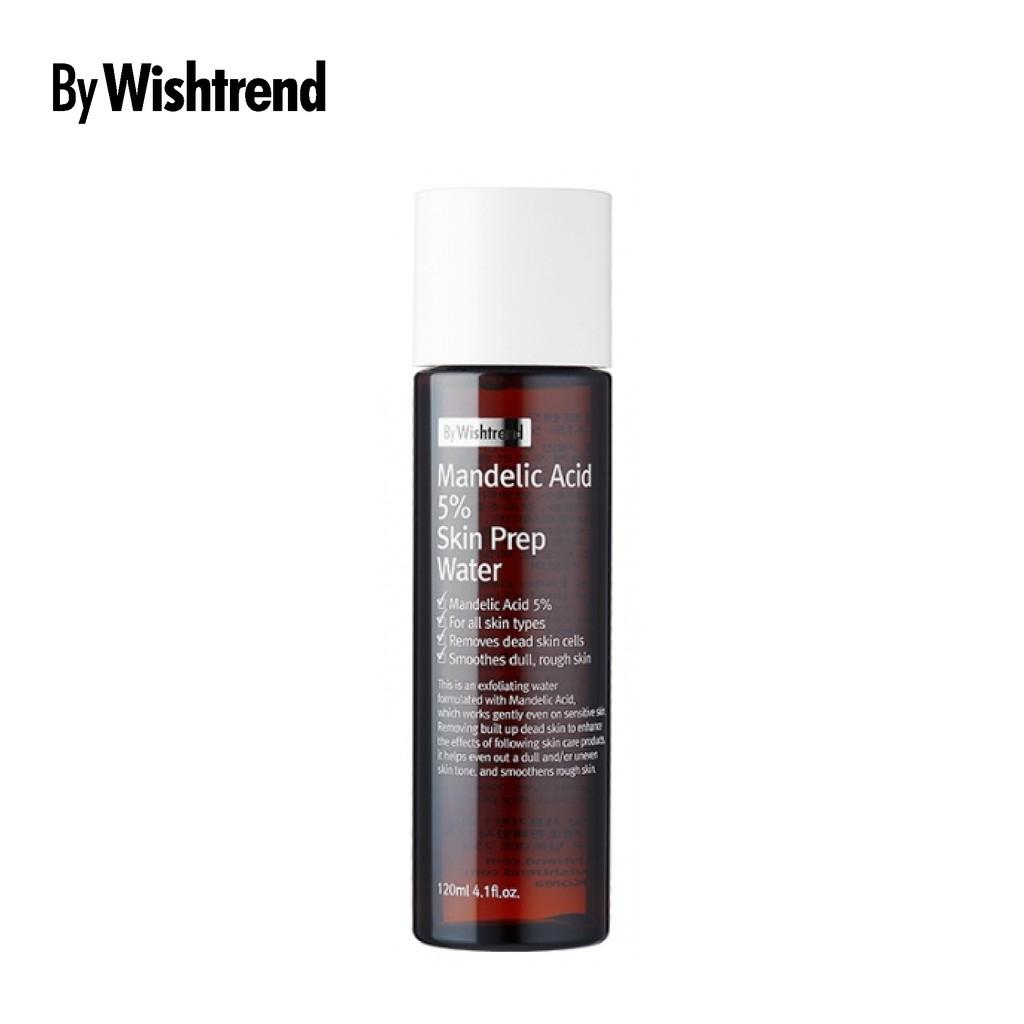 By Wishtrend kem dưỡng Vitamin 75 Maximizing Cream 50ml+Nước hoa hồng tẩy da chết Mandelic Acid 5% Skin Prep Water 120ml