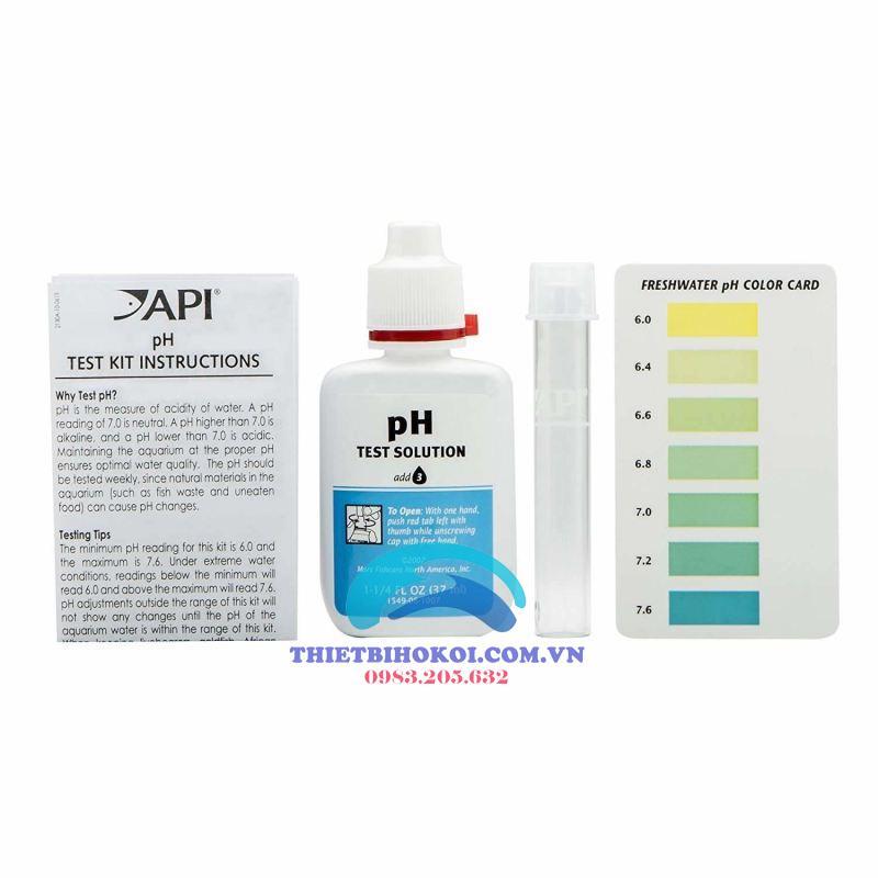 BỘ KIỂM TRA PH API HIGH RANGE PH TEST KIT