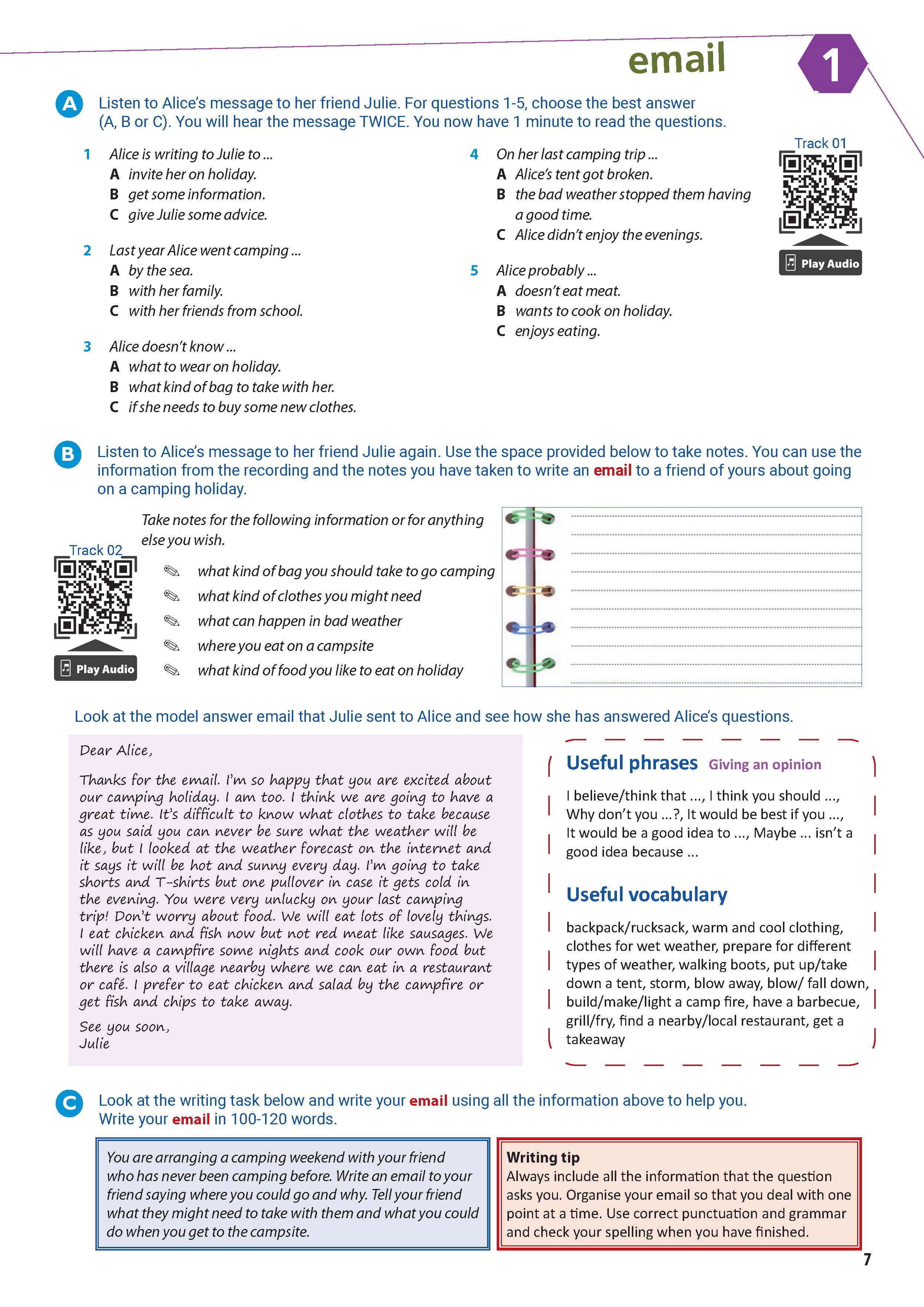 Writing Success Intermediate Level B1
