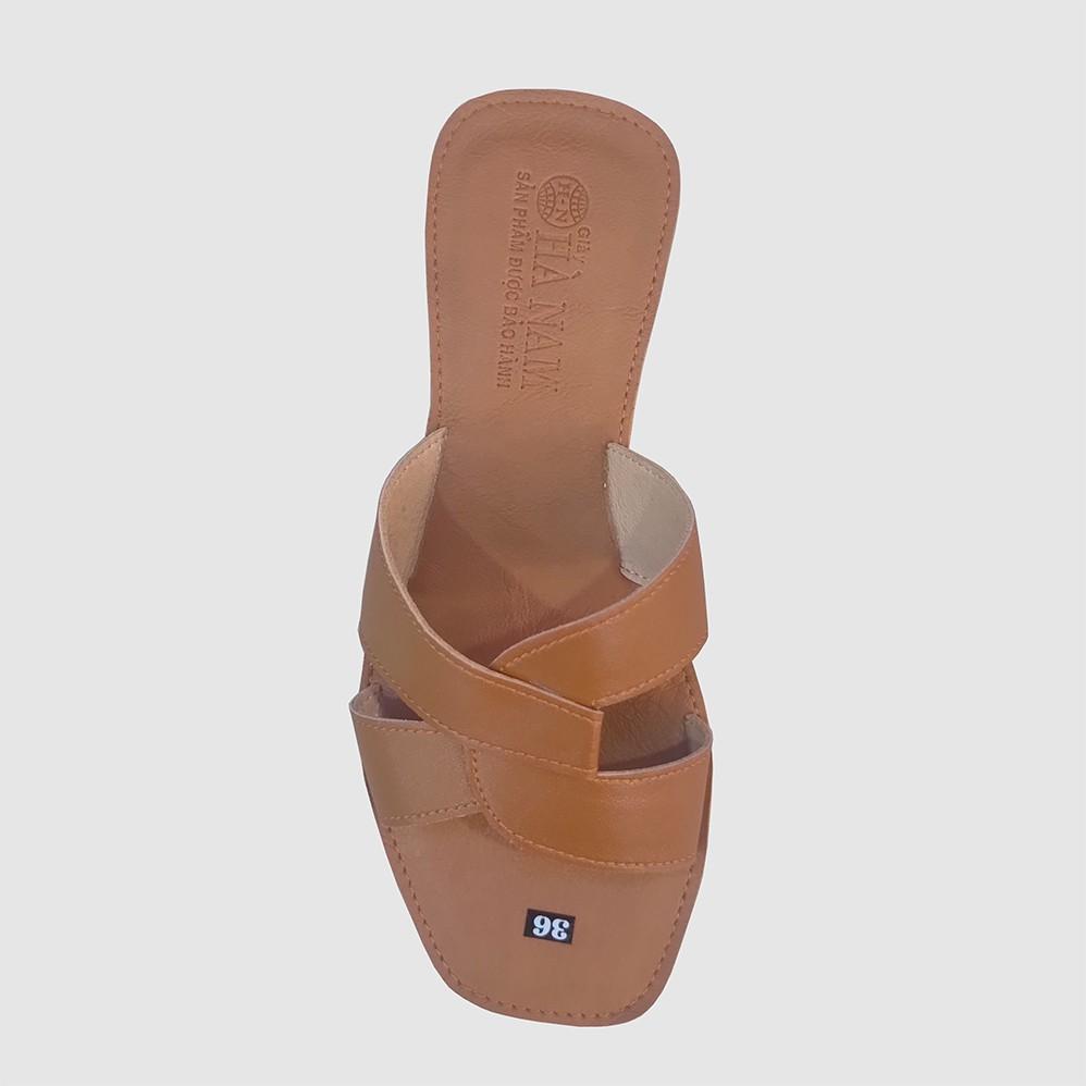 Dép Nữ Quai Ngang Đế Bệt TiTi ĐÔ Thời Trang Cao Cấp DNU2080a