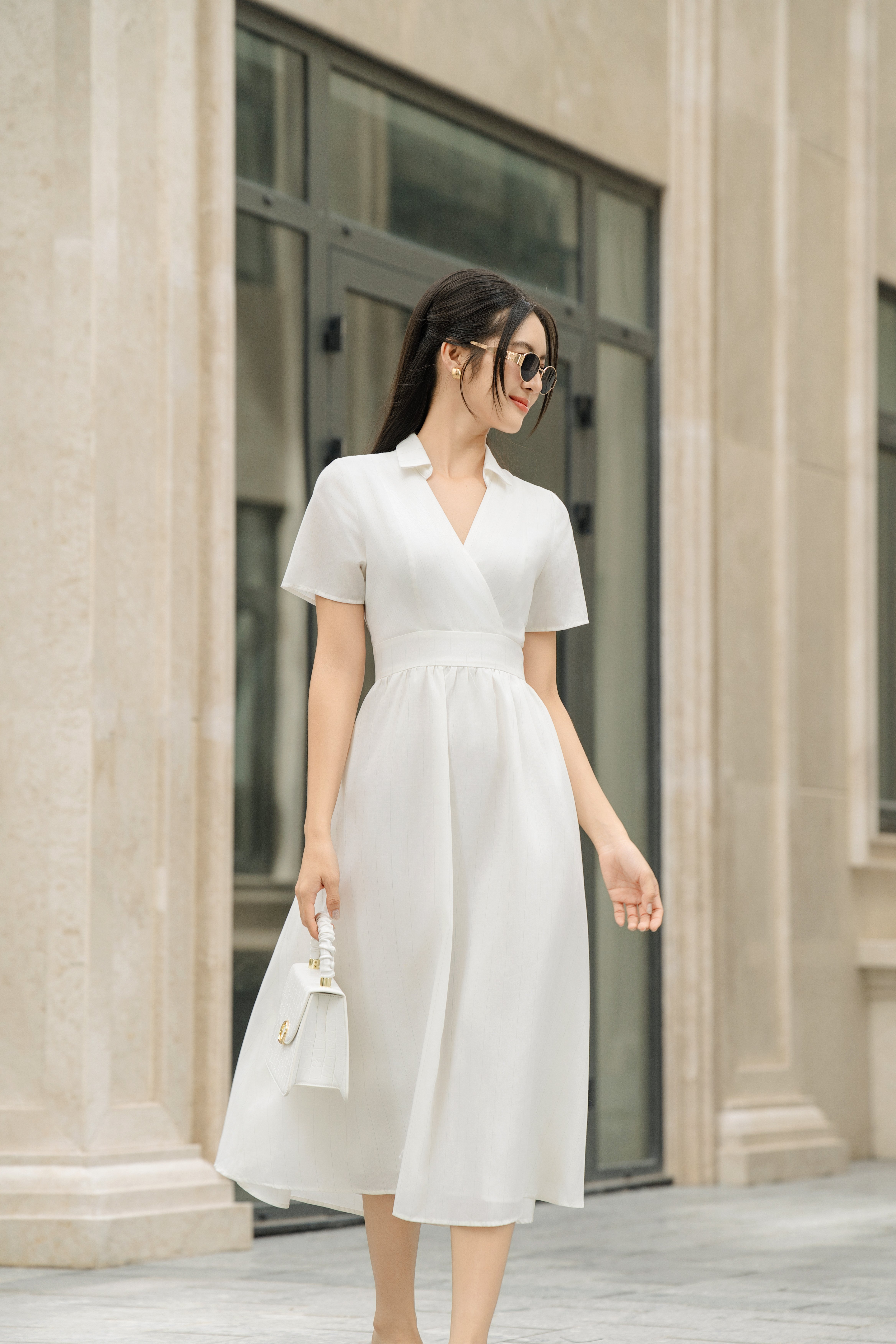 OLV - Đầm Kalila White Dress
