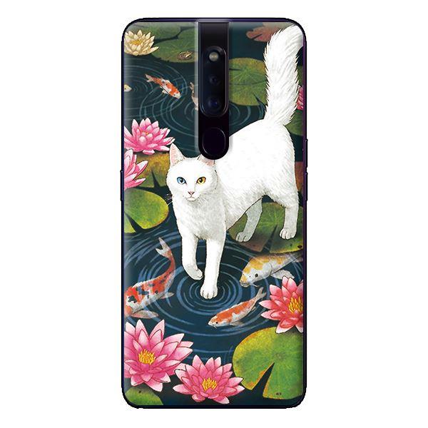 Ốp in cho Oppo F11 Pro Mèo Trắng - Hàng chính hãng