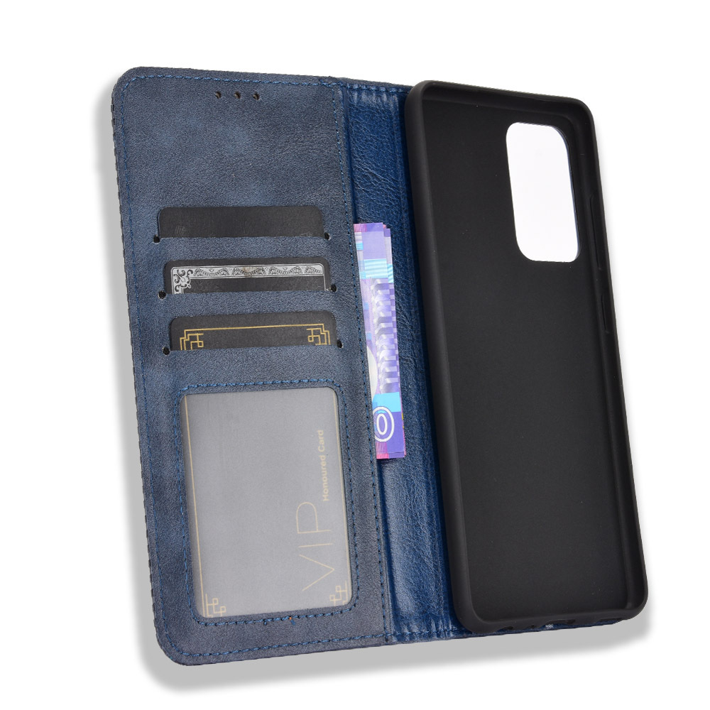 Bao da dành cho Samsung Galaxy A72 dạng ví, hít nam châm cao cấp Fashion Case