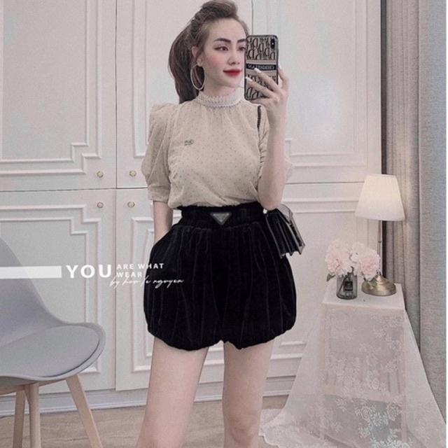 Quần Bom Nhung Kèm Tang 2 Lớp Cá Tính Có Ảnh Thật Kèm Video