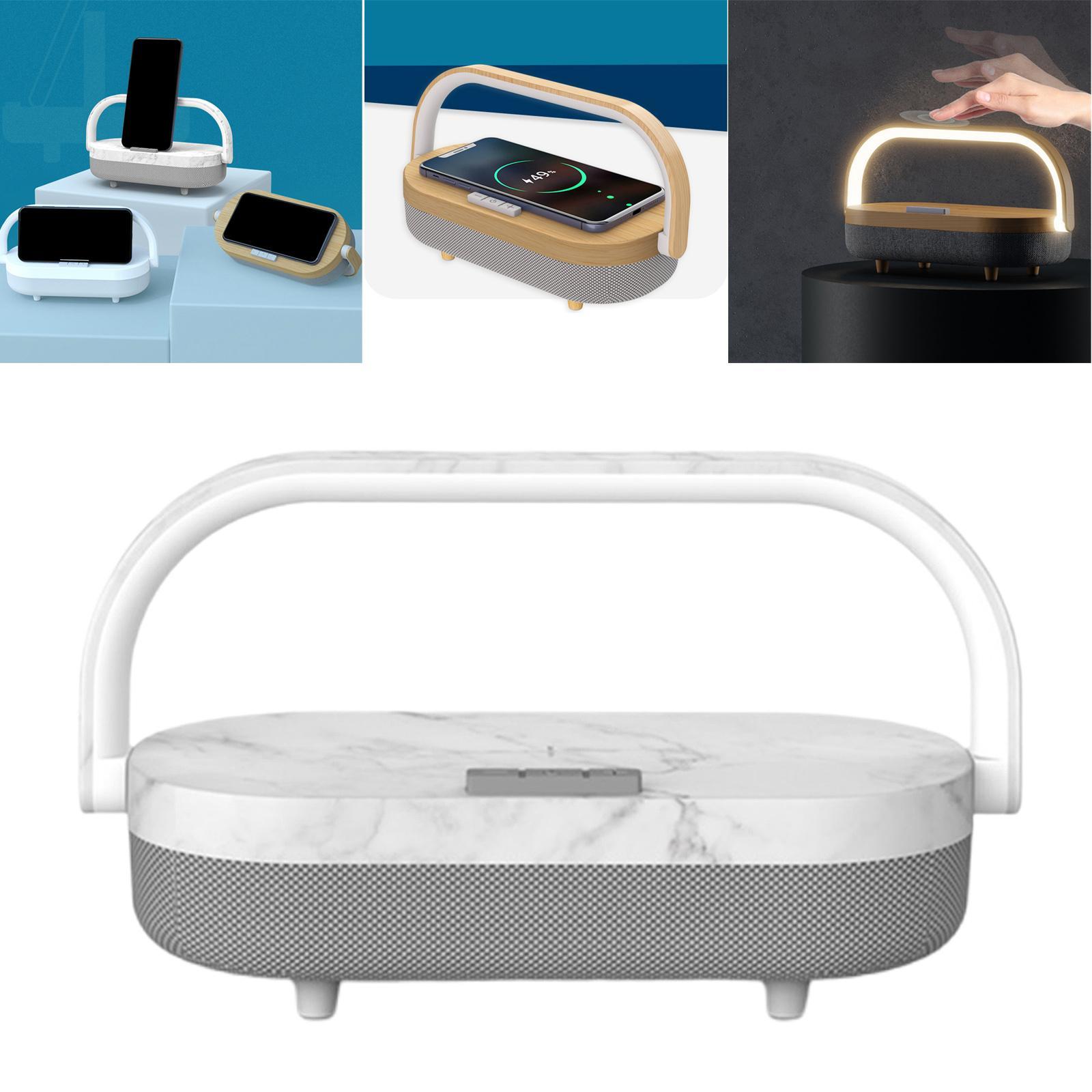 3 in 1 Desk Lamp Wireless Charger 10W Max 3 Brightness Levels Phone Holder