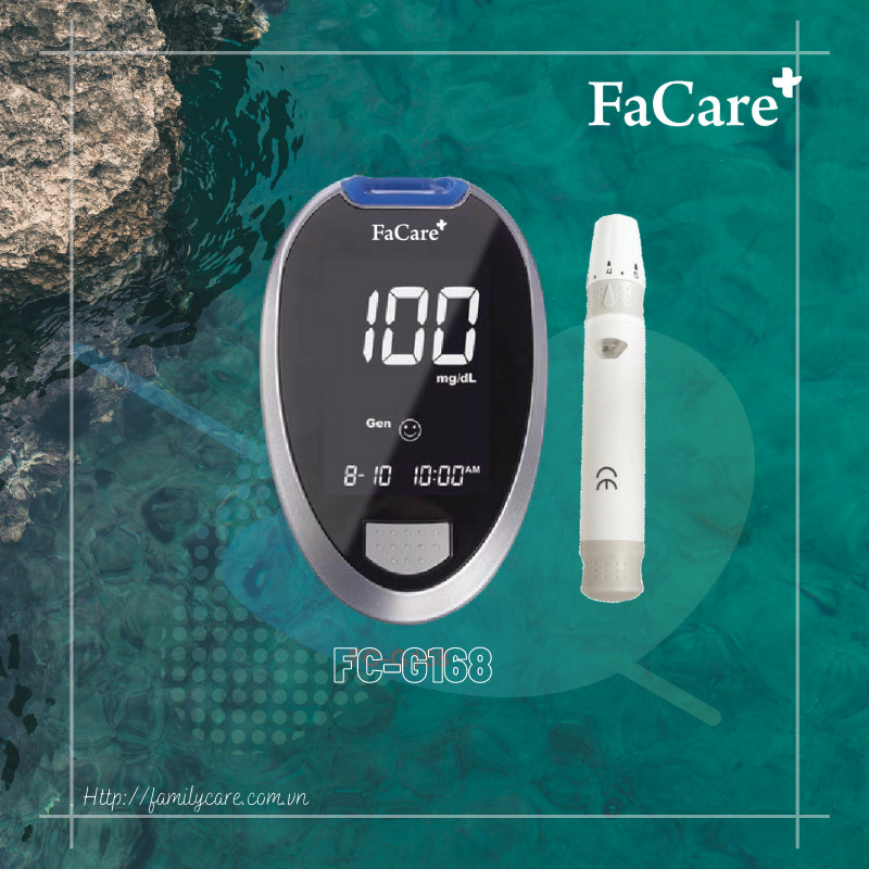 Máy đo đường huyết Facare TD-4277 (FC-G1168) Bluetooth