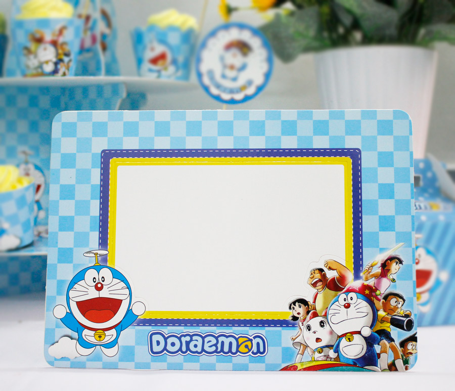 Bộ Phụ Kiện Sinh Nhật trọn gói chủ đề Doraemon