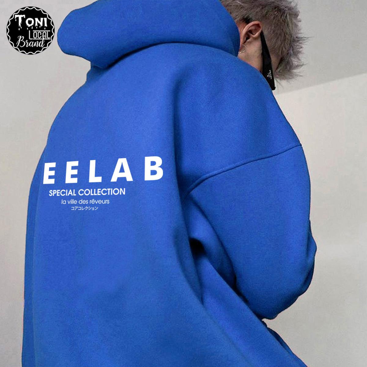 Áo Hoodie Local Brand TEELAB nỉ bông dày form rộng Unisex Full Box