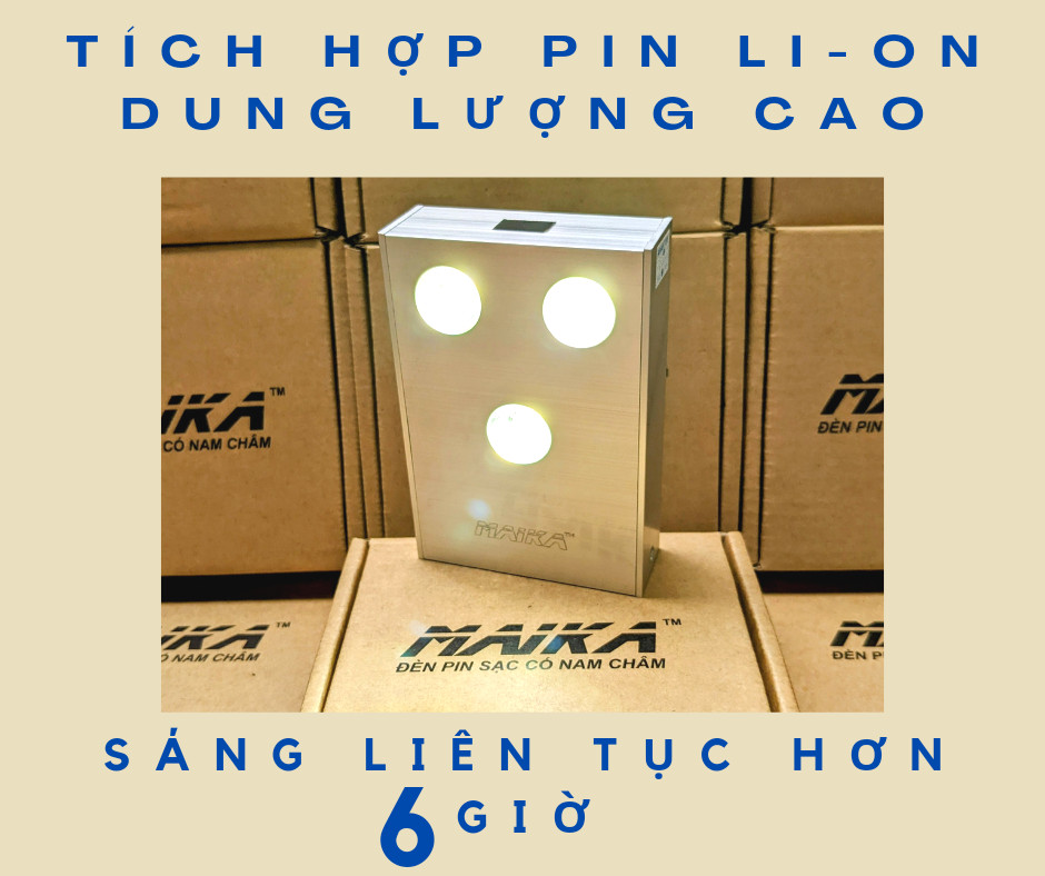 Đèn Pin sạc Maika MK03 sạc Type-C