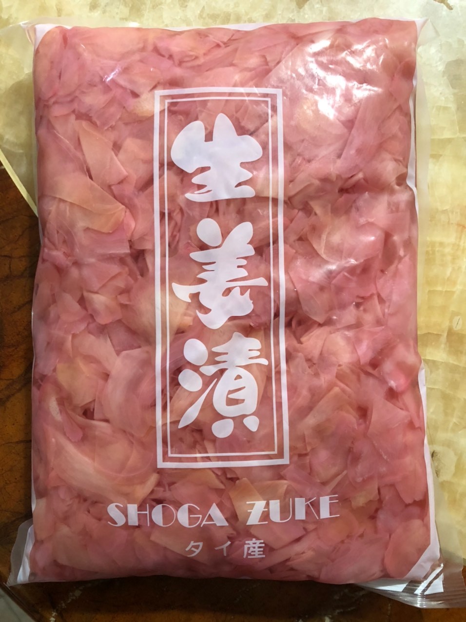 Gừng hồng xắt lát Thái Lan 1.5Kg