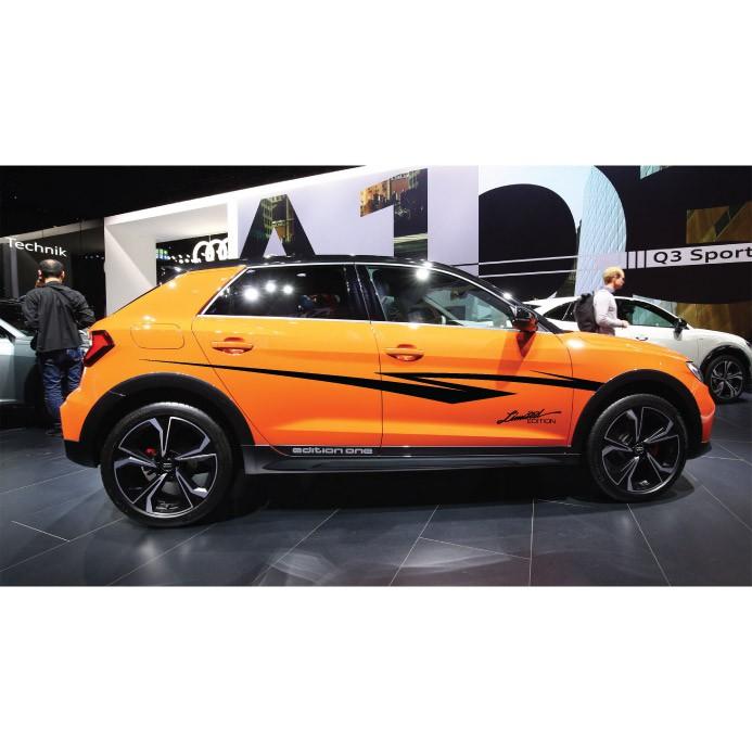 Tem dán sườn xe, decal trang trí Ô tô, tem xe 4 chỗ, xe 5 chỗ, tem xe SUV