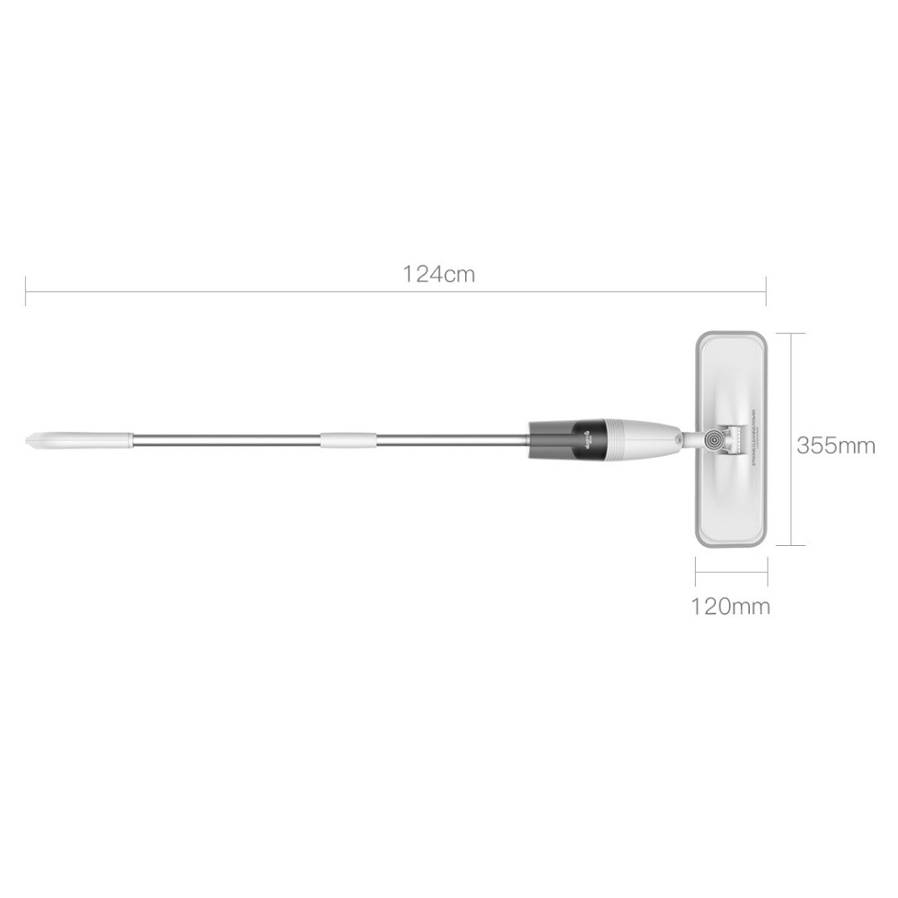 Cây Lau Nhà Phun Nước Deerma TB500 (Chổi lau nhà phun nước) - Hàng Chính Hãng