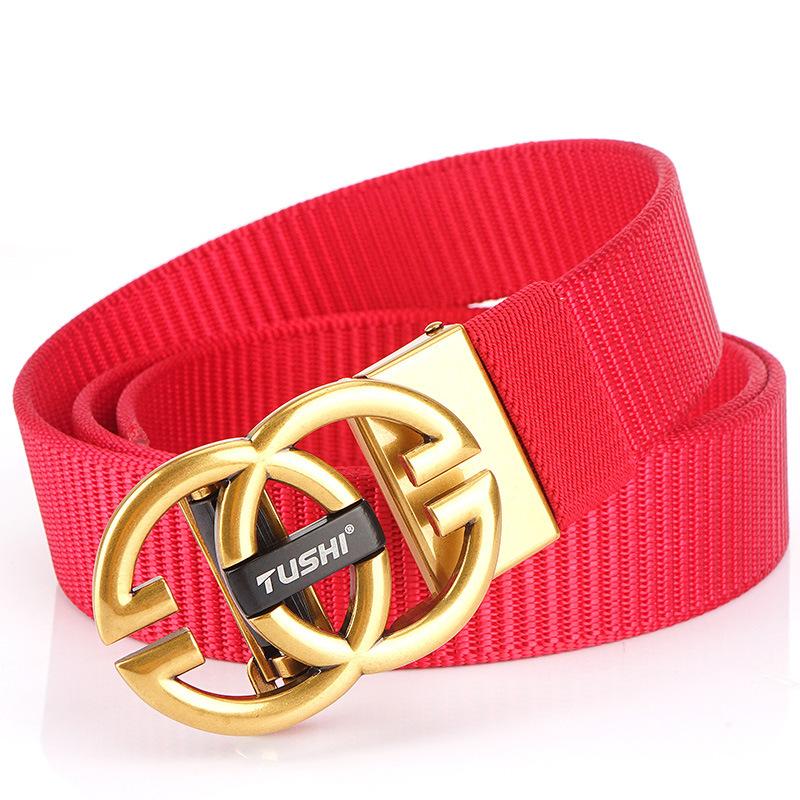 XC23 Chất Lượng Cao Khóa Tự Động Ngoài Trời Dây Nữ Người Quân Đội Thể Thao Vải Nylon Có Đai Điều Chỉnh Quà Tặng