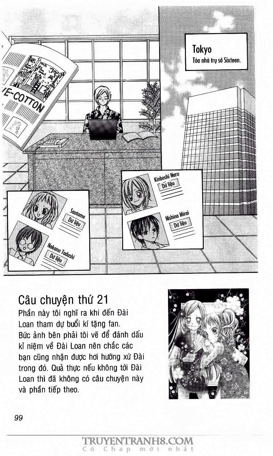 tiệm thời trang, love cotton chapter 28 13