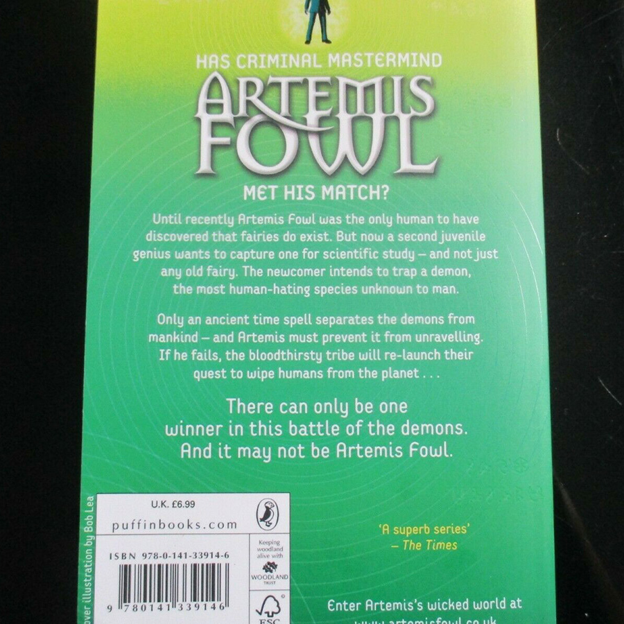 Artemis Fowl And The Lost Colony (Book 5 of 8 in the Artemis Fowl Series)