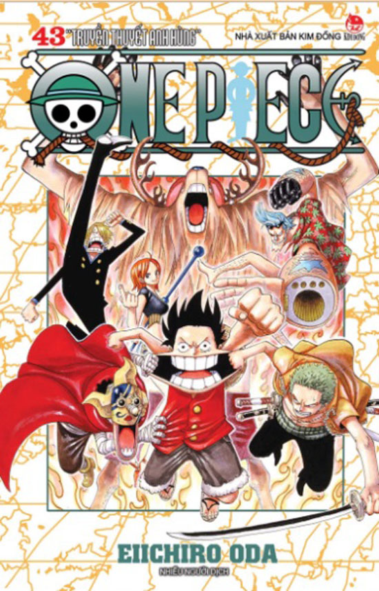 One Piece - Tập 43 - Bìa rời