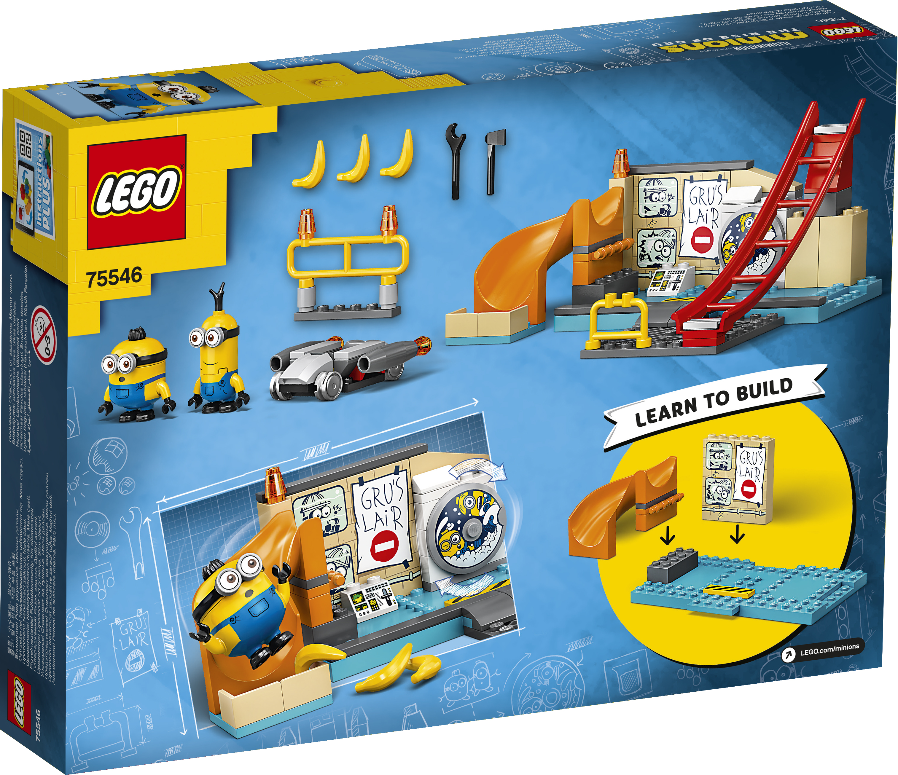 LEGO MINIONS 75546 Phòng Thí Nghiệm Của Gru (87 chi tiết)