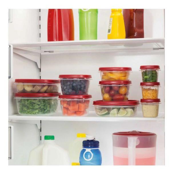 HỘP NHỰA ĐỰNG THỰC PHẨM Rubbermaid Easy Find Lids NẮP ĐỎ