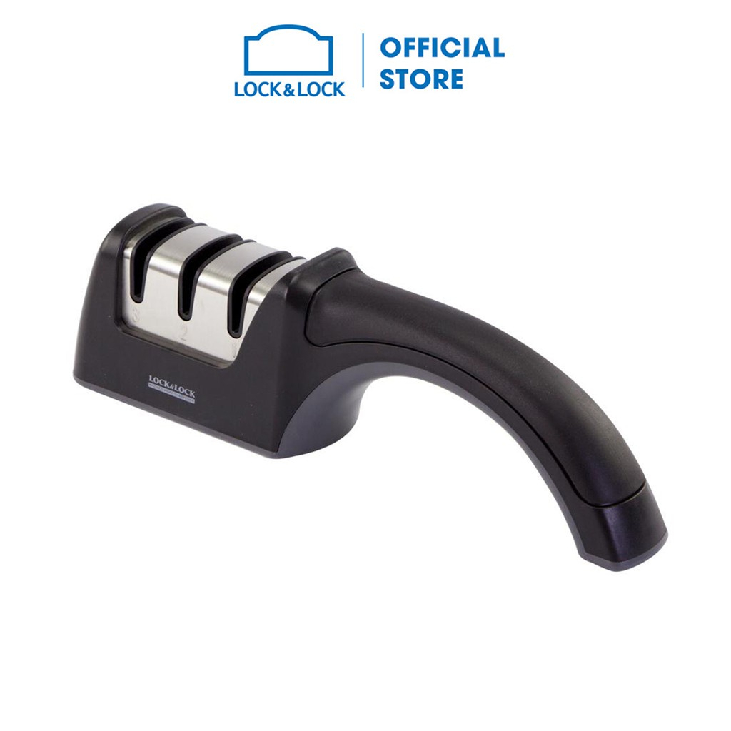 Dụng Cụ Mài Dao 3 Rãnh Lock&amp;Lock CKK112 255 x 53 mm, Hàng Chính Hãng - JoyMall