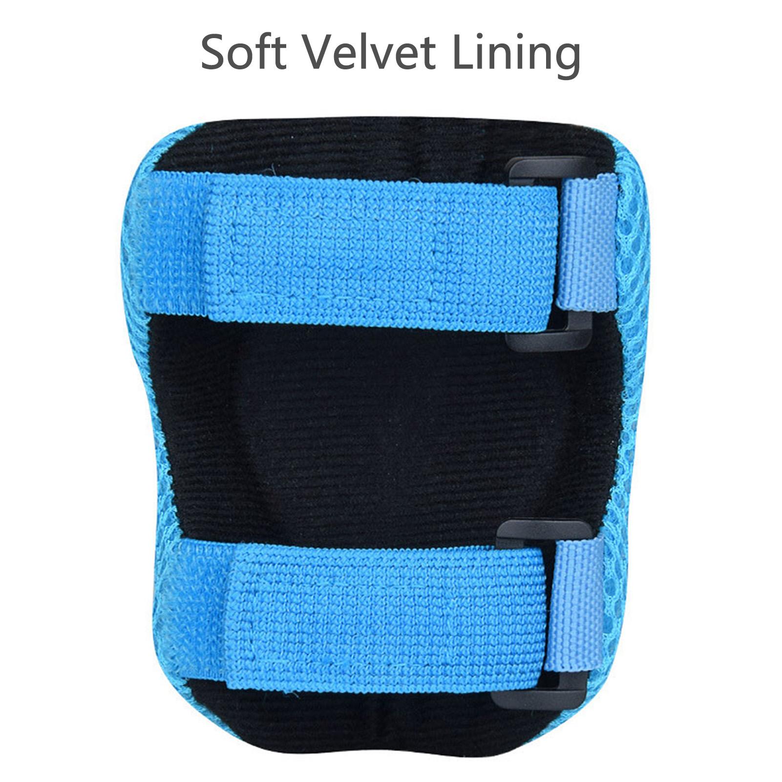 2 Wrist Guards&2 Elbow Pads&2 Knee Pads Adjustable Breathable Impact Resistance All-around Protection for Outdoor Sport