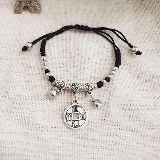 Vòng tay HandMade đồng xu cổ