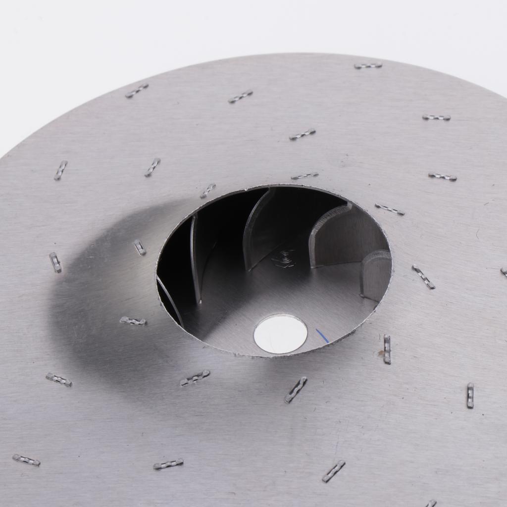 Vacuum Cleaner Accessory Motor Rotating Fan 4.4"/5"/3.4" 8mm Hole Aluminum