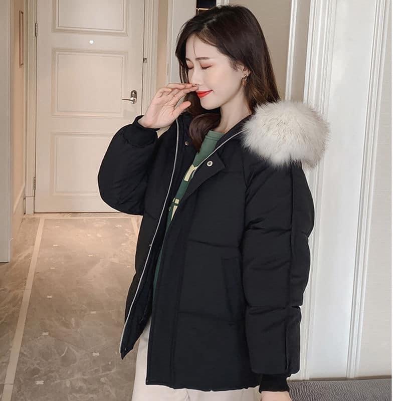 Áo Khoác Phao Nữ Ulzzang Hàn Quốc