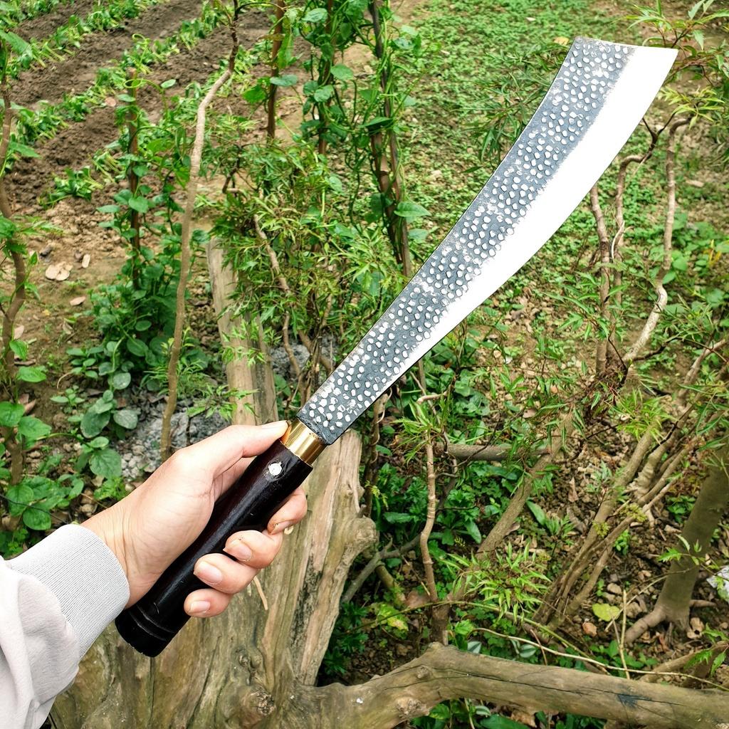 Bộ dao thép nhíp ô tô dập vân chống dính 2 mặt hàng loại 1