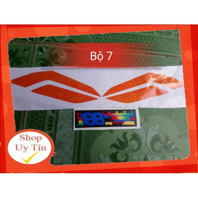 Bộ dán chóa đèn xi nhan và đèn led đồng hồ vario