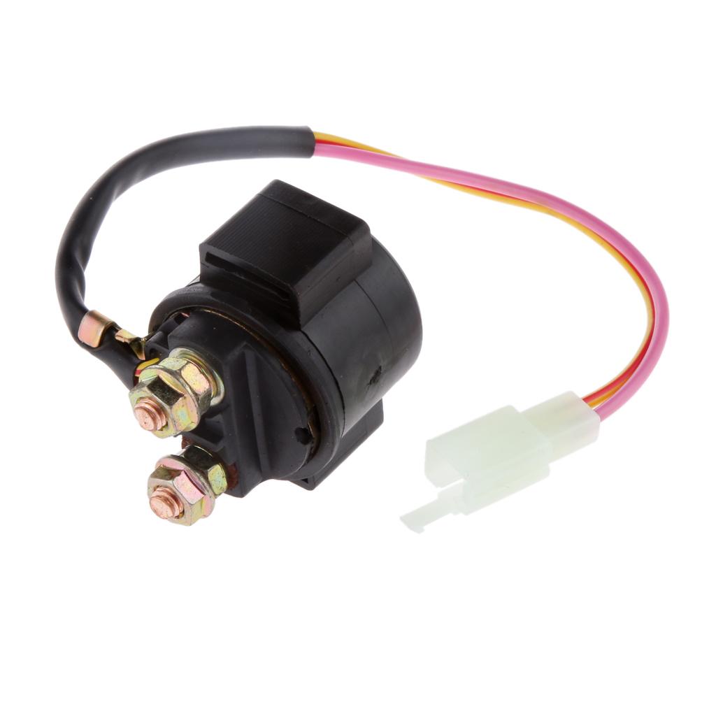 Starter Relay Solenoid for 50cc 125cc 150cc 250cc GY6 Motorcycle Scooter