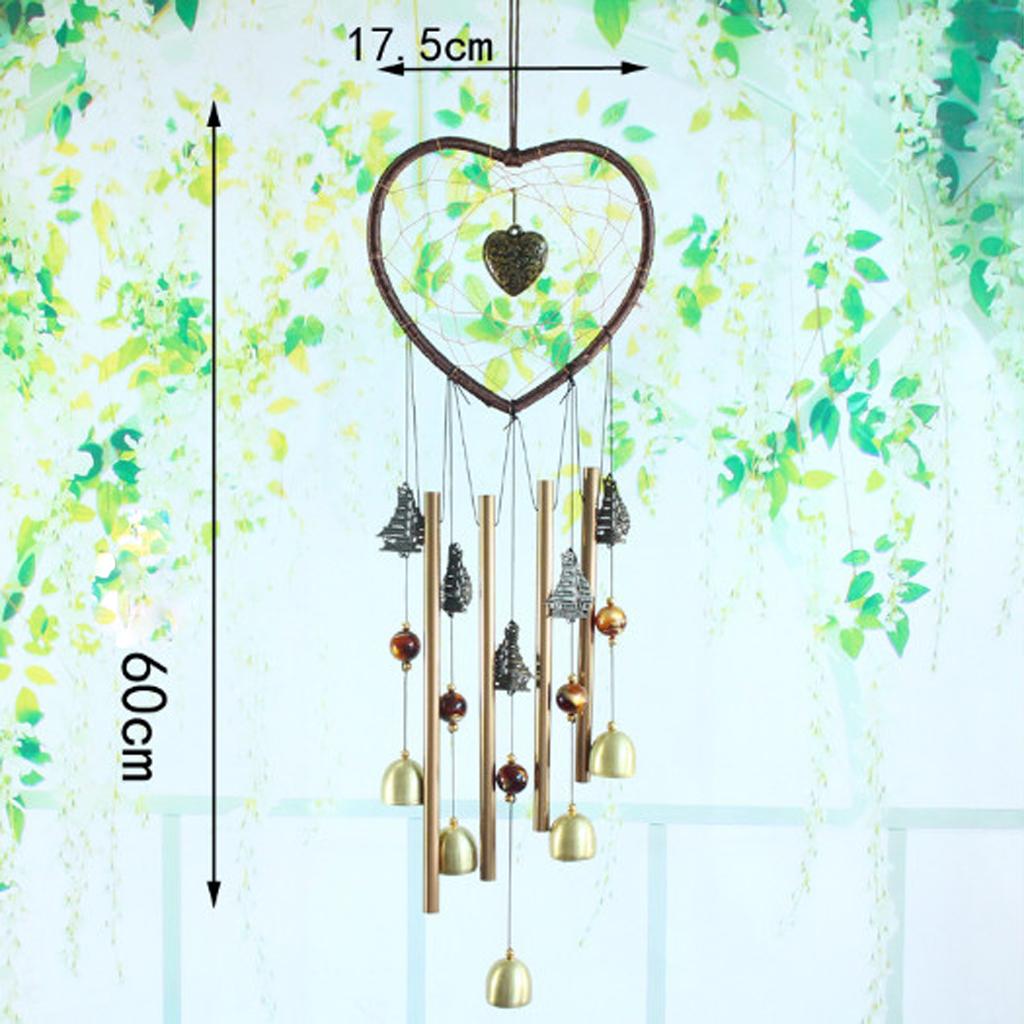 Metal Wind Chime Home Outdoor Garden Hanging Decor