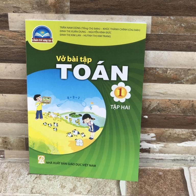 Vở Toán 1 + VBT toán 1 theo chân trời sáng tạo