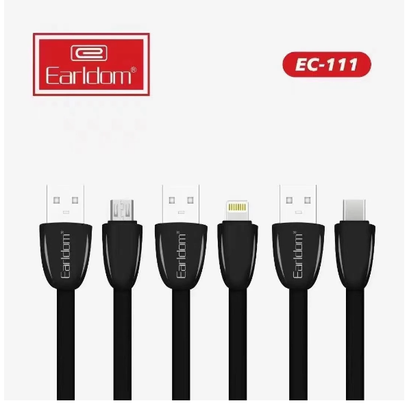 Cáp Sạc 3m Earldom EC – 111 - hàng chính hãng