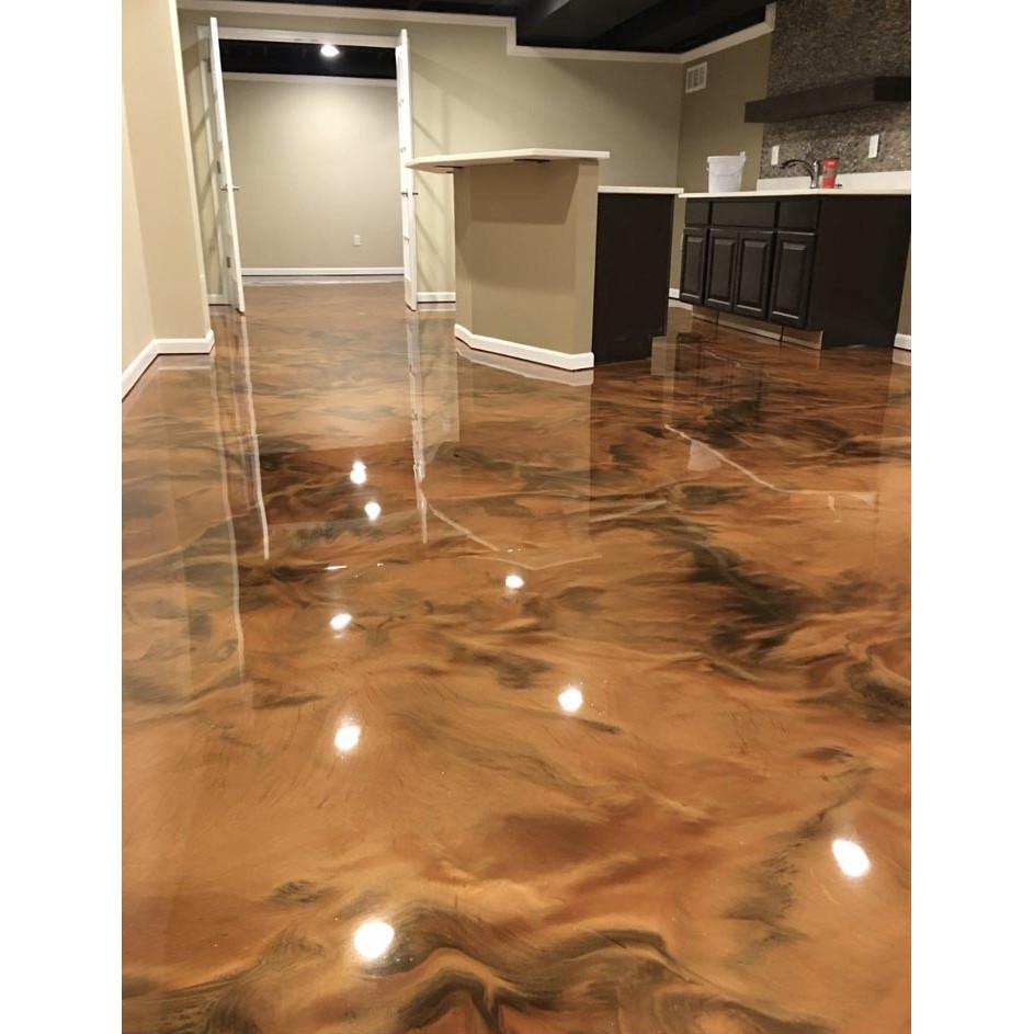 Acrylic Epoxy Resin Đổ Tráng Bề Mặt Bàn Chịu Lực E68AB-F