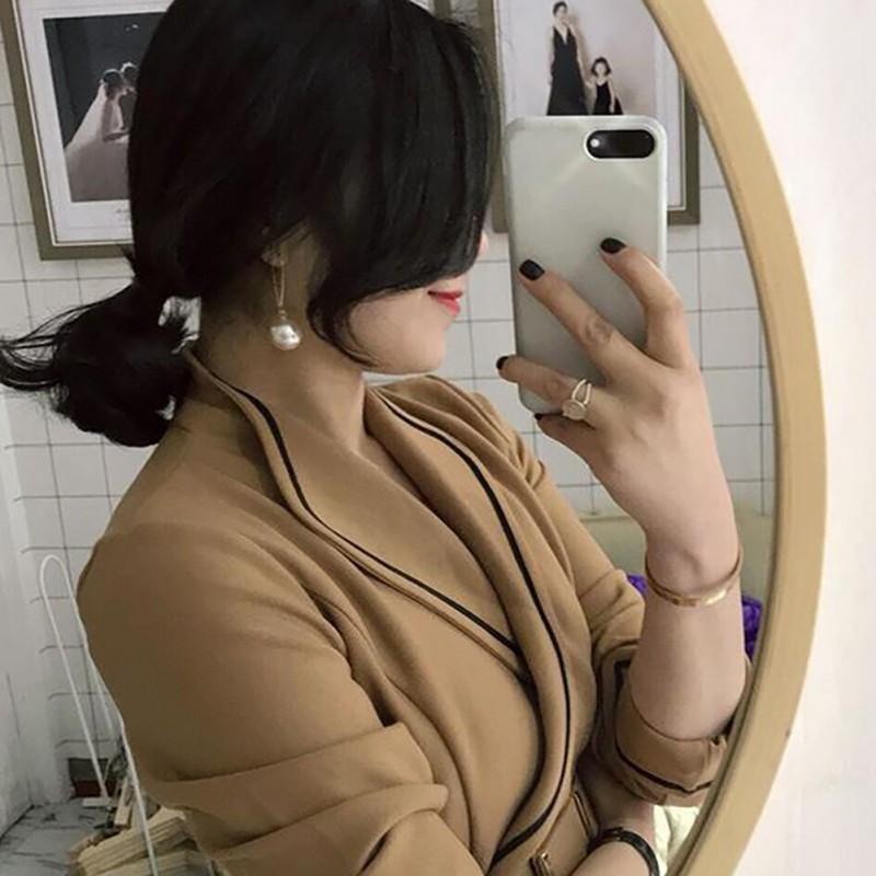 Bông tai dáng dài phong cách retro thời trang cho nữ