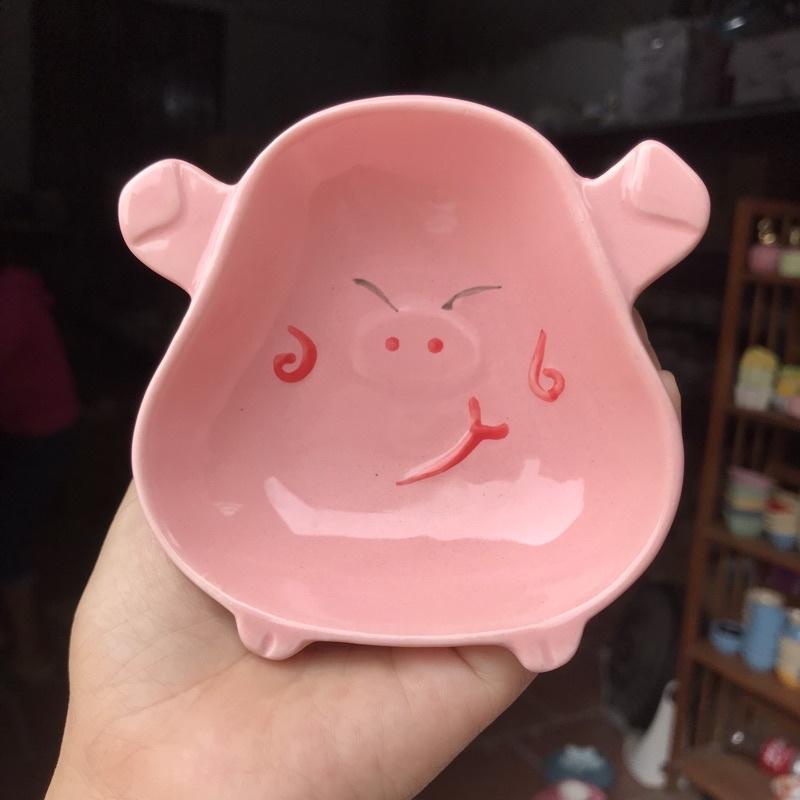 BÁT SỨ , ĐĨA SỨ CHI TIẾT MÀU HỒNG GIÁ SỐC ️️️