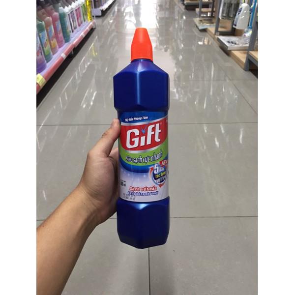 Nước Tẩy Rửa Bồn Cầu Toilet Gif 900ml GIÁ TỔNG KHO Nước Tẩy Bồn Cầu GIFT Cực Mạnh