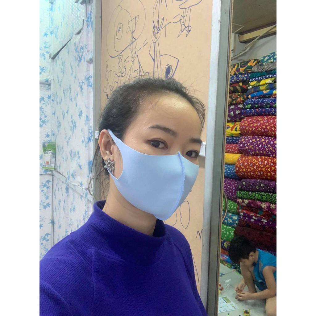 COMBO 10 KHẨU TRANG VẢI SU DÀY DẶN CHỐNG BỤI, BẢO VỆ SỨC KHỎE MÙA DỊCH