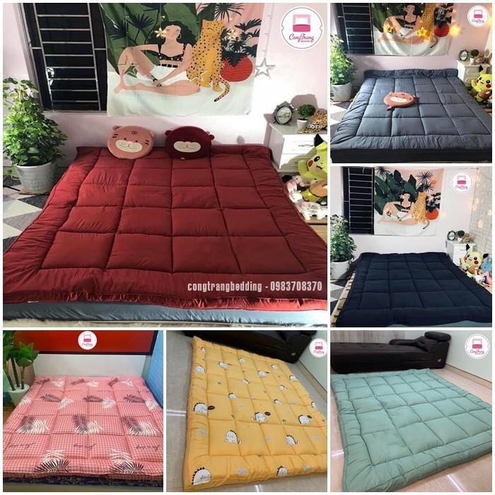 Nệm Topper Tấm làm mềm đệm cotton Hàn quốc mới nhất 2020