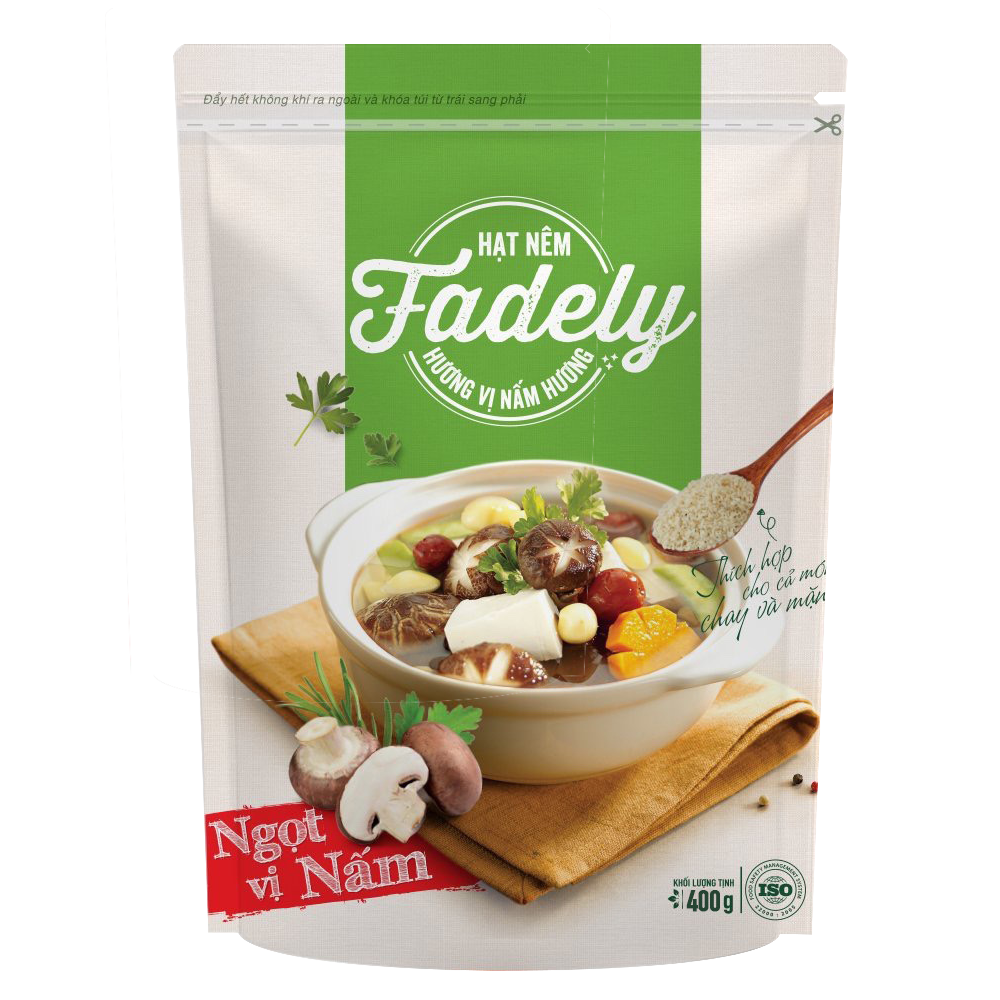 Hạt Nêm Vị Nấm Hương Fadely (400g)