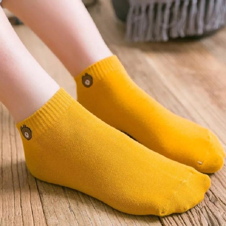 Tất gấu brown cổ ngắn - DMA store