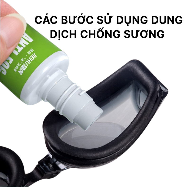 Dung Dịch Chống Sương Mờ An Toàn Sử Dụng Dung Dịch Chống Sương Cho Kính 10ml Nhỏ Gọn Tiện Lợi Cleacco Boro Sport