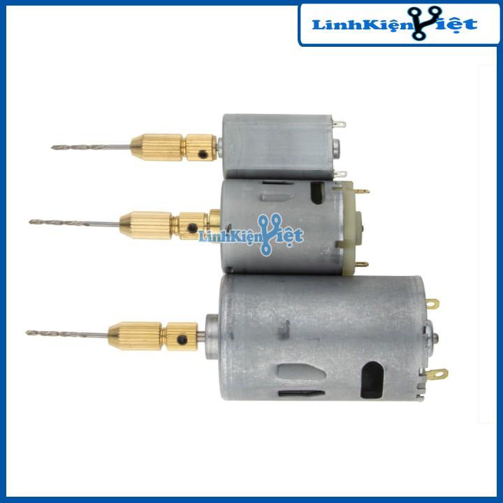 Đầu Kẹp Mũi Khoan Mini Trục 2.0mm Kẹp Mũi 2.3- 3mm Nhiều Kích Thước