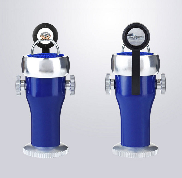 Kính lúp 10X kiểm tra mẫu vật điều chỉnh xoay 360 độ cao cấp