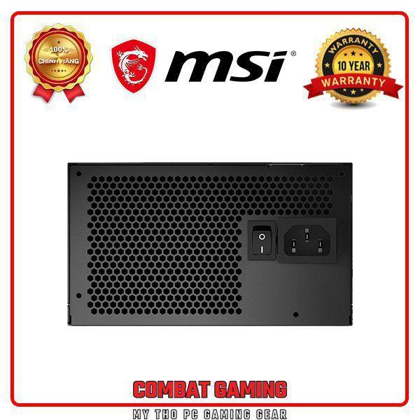 Nguồn Máy Tính MSI MPG A650GF 650W- Hàng Chính Hãng