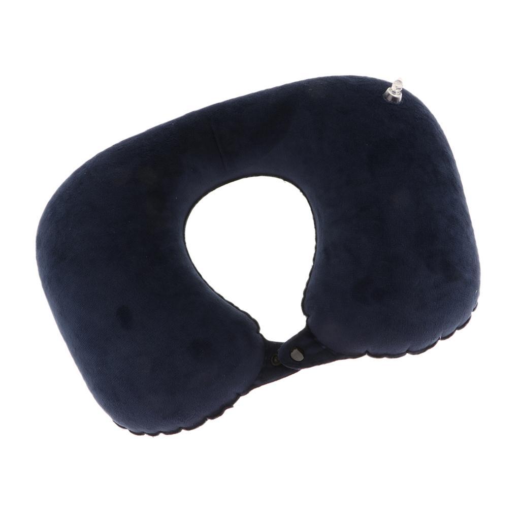 Washable Neck Support Headrest Travel Sleep U Shape Neck Pillows Cushion for Men Women