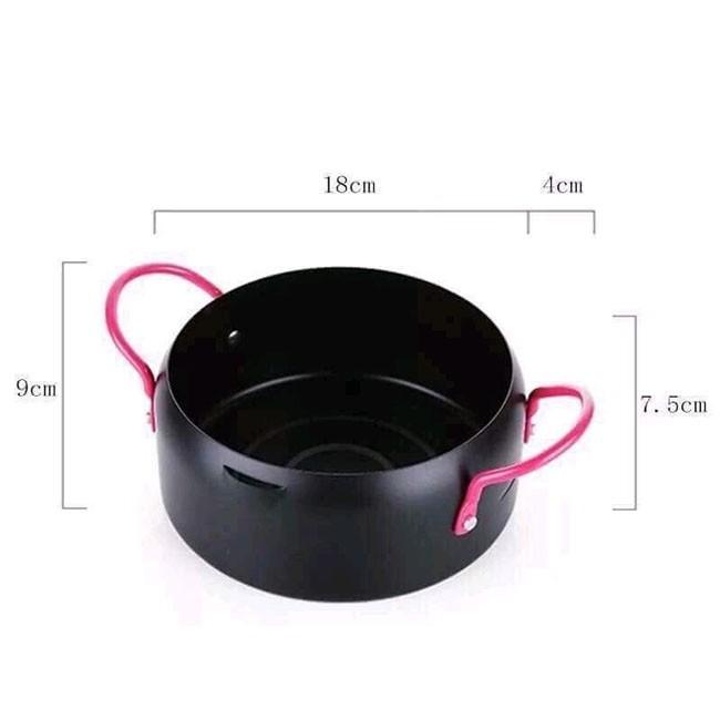 Nồi chiên lọc dầu dùng bếp ga, bếp từ, bếp hồng ngoại - Kèm khay hứng