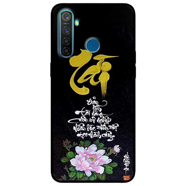 Ốp lưng dành cho Realme 5 , 5s - 5i - 6i - mẫu Thư Pháp Tài