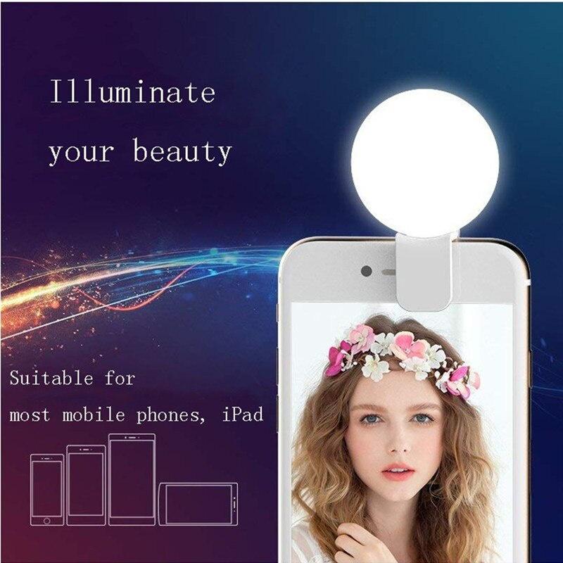 Vòng Đèn Led Hỗ Trợ Chụp Ảnh Selfie Cho Iphone X Huawei P20 Lite