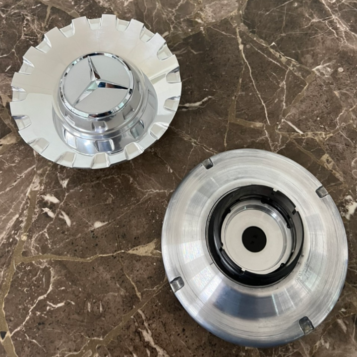 Logo chụp mâm, ốp lazang bánh xe ô tô Maybach ZGS-006 - Chất liệu hợp kim nhôm cao cấp